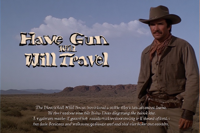 Have Gun Will Travel: The Legacy of a Western Icon