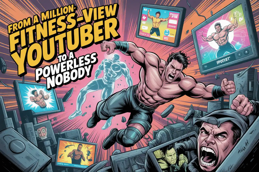 From a Million-View Fitness YouTuber to a Powerless Nobody