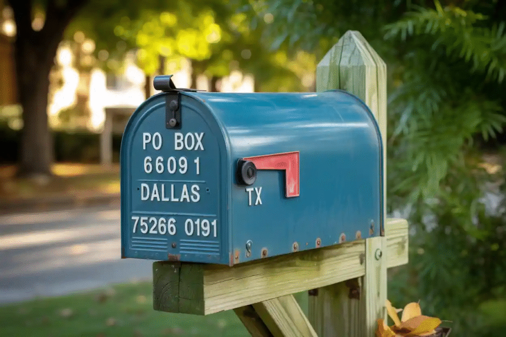 PO Box 66091 Dallas TX 75266 0191 Phone Number