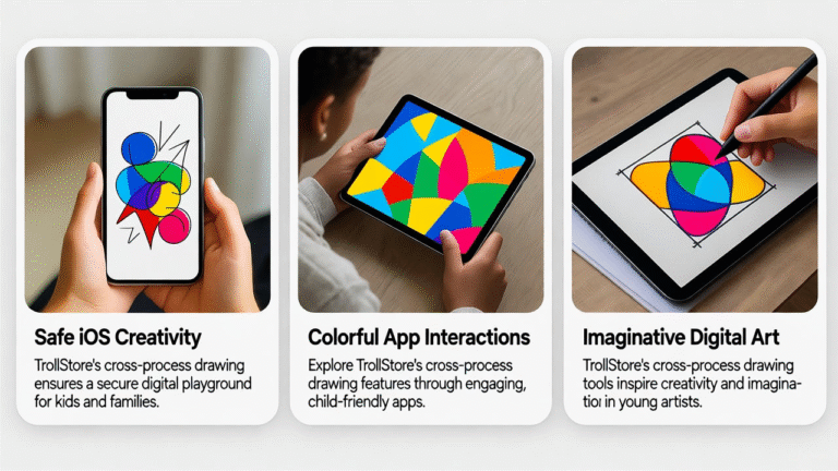 TrollStore Cross-Process Drawing